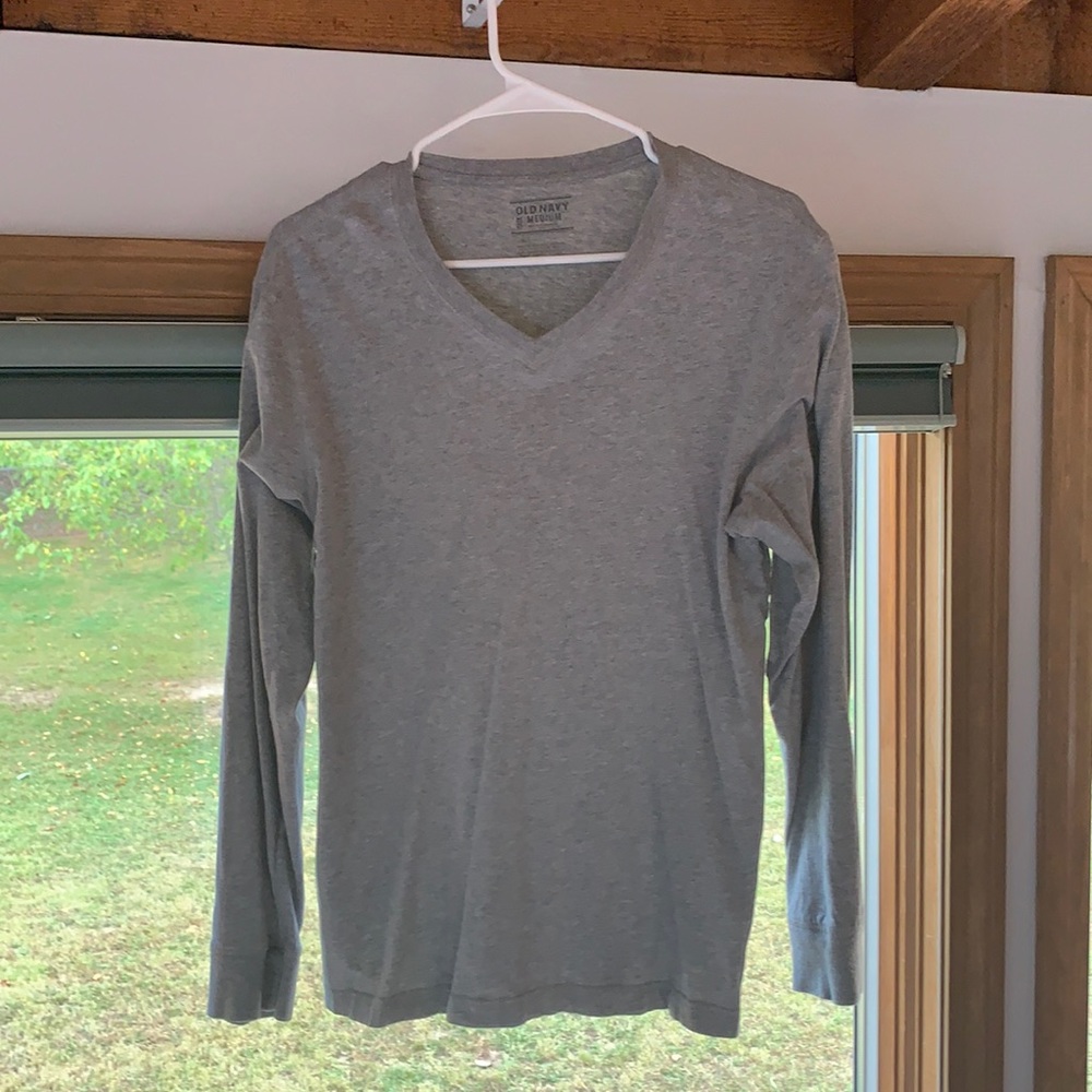 Men’s Medium Gray V Neck from Old Navy